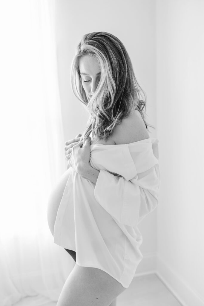 Alpharetta Georgia Maternity Boudoir Photographer