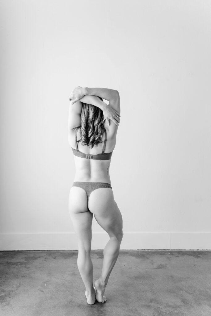 Marietta Luxury Boudoir Photography studio in black and white photos
